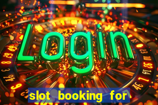 slot booking for driving licence