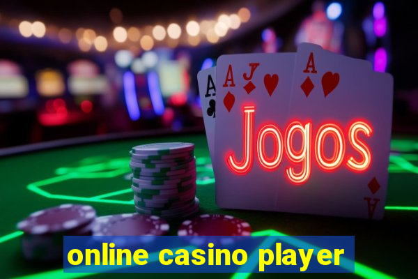 online casino player