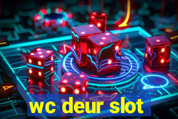 wc deur slot