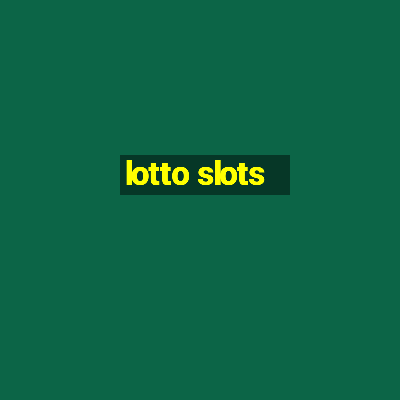 lotto slots