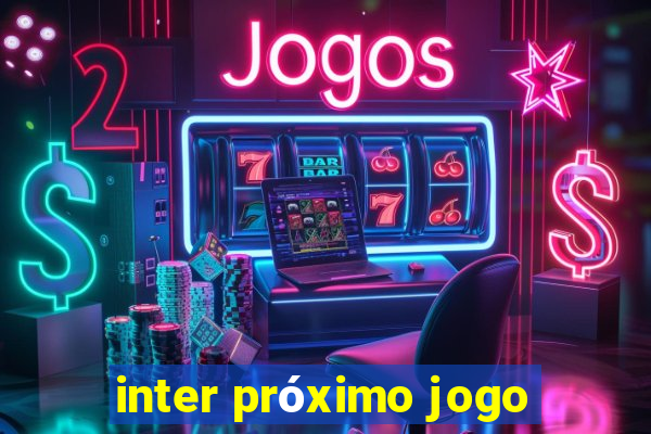 inter próximo jogo