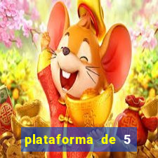 plataforma de 5 reais tigre