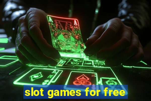 slot games for free