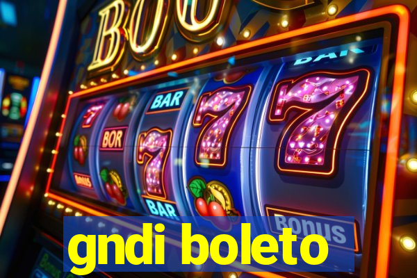 gndi boleto