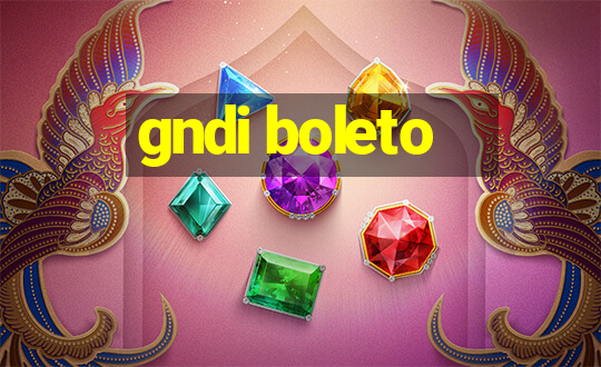 gndi boleto