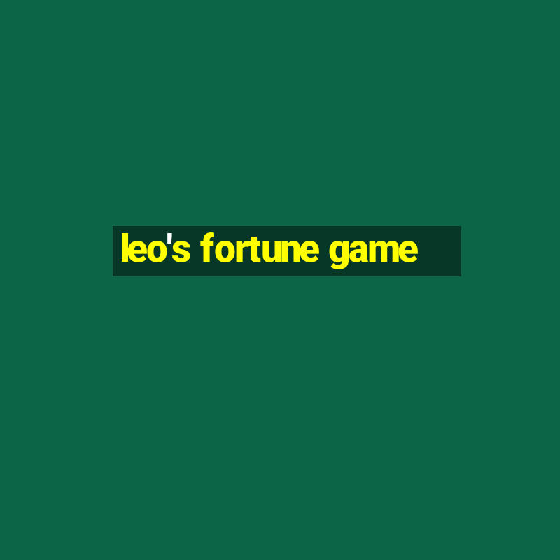 leo's fortune game