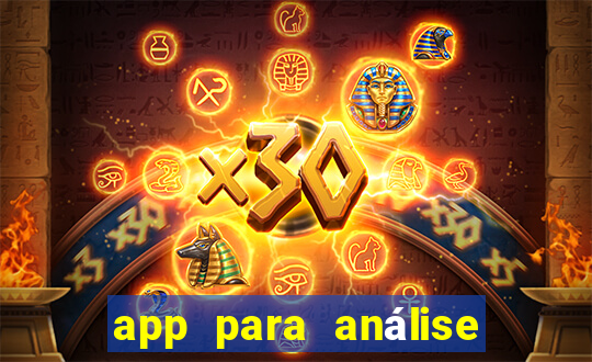 app para análise de jogos