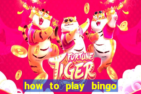 how to play bingo bonus scratch card