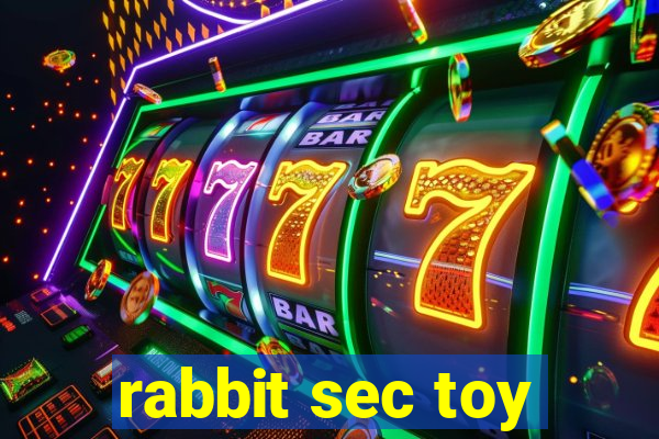 rabbit sec toy