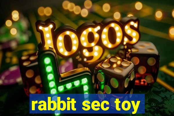 rabbit sec toy