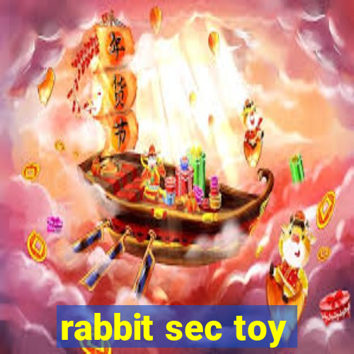 rabbit sec toy