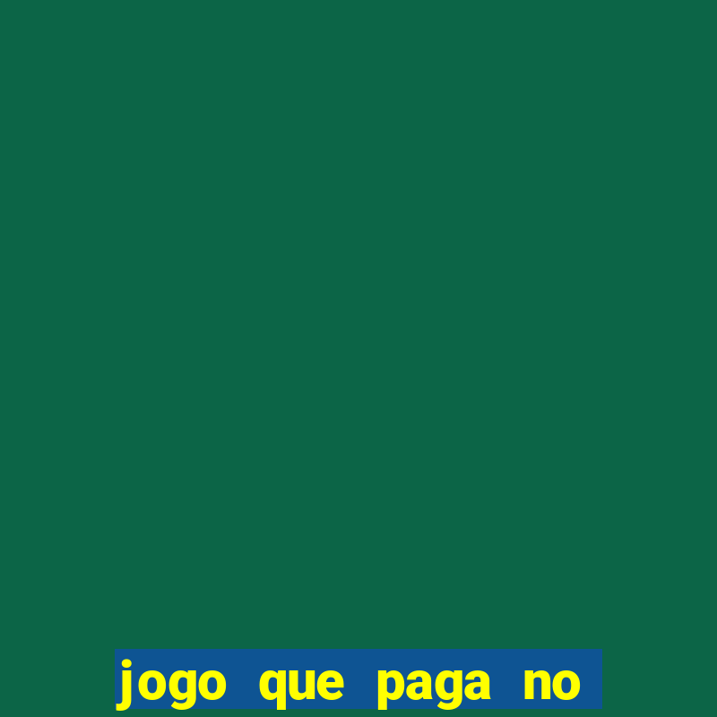 jogo que paga no cadastro sem dep贸sito