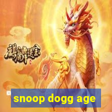 snoop dogg age