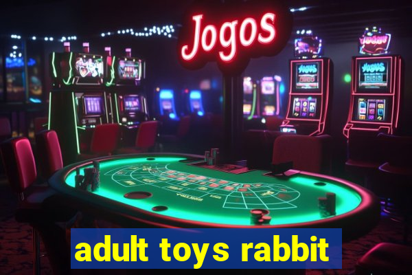 adult toys rabbit