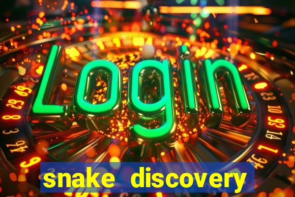 snake discovery bingo card