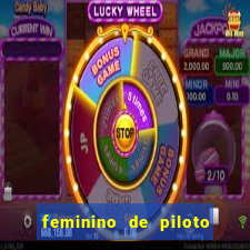 feminino de piloto de fuga