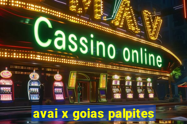 avai x goias palpites