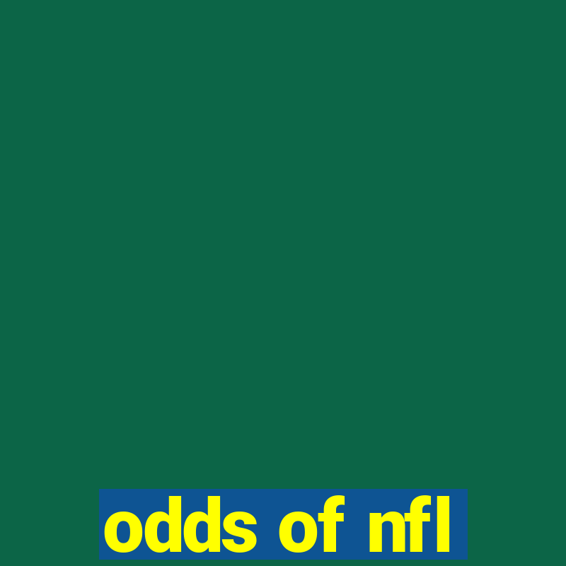 odds of nfl