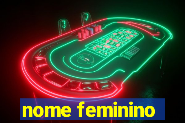 nome feminino