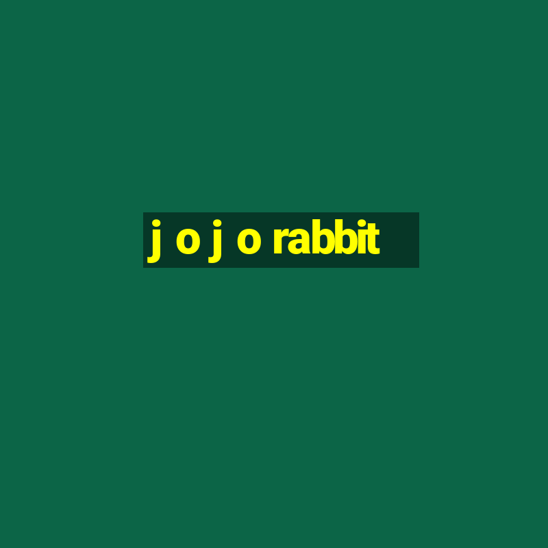 j o j o rabbit