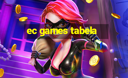 ec games tabela