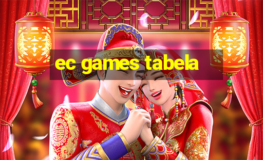 ec games tabela