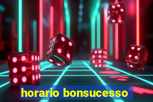 horario bonsucesso