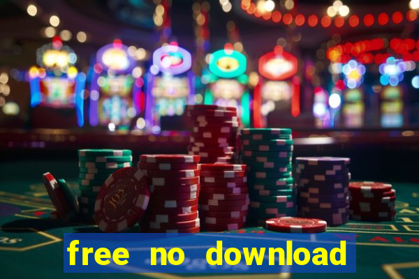 free no download slot games