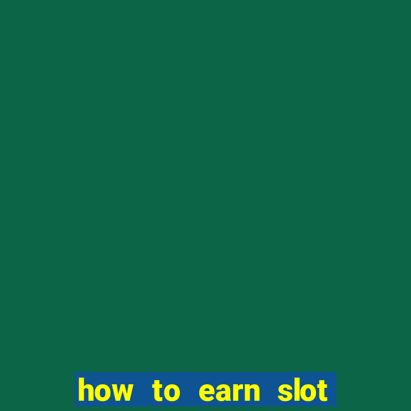 how to earn slot dollars at mgm