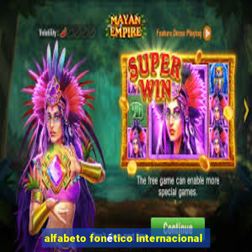 alfabeto fonético internacional