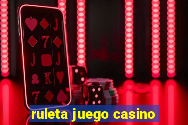 ruleta juego casino