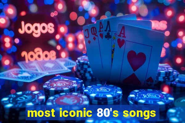 most iconic 80's songs