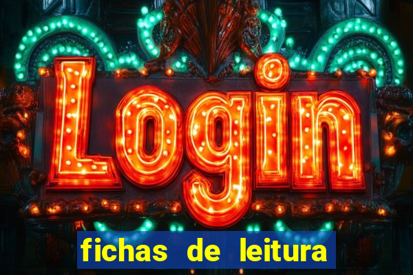 fichas de leitura pdf grátis