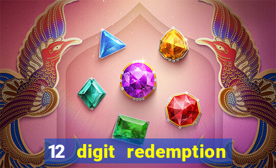 12 digit redemption code for golden hearts casino