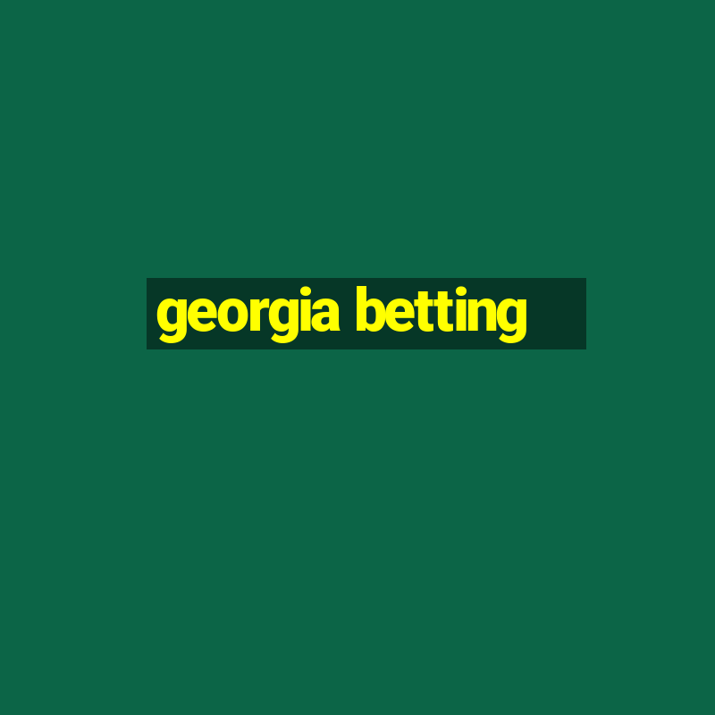 georgia betting