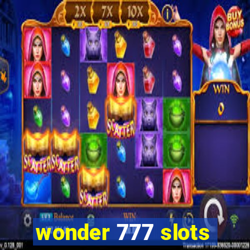 wonder 777 slots