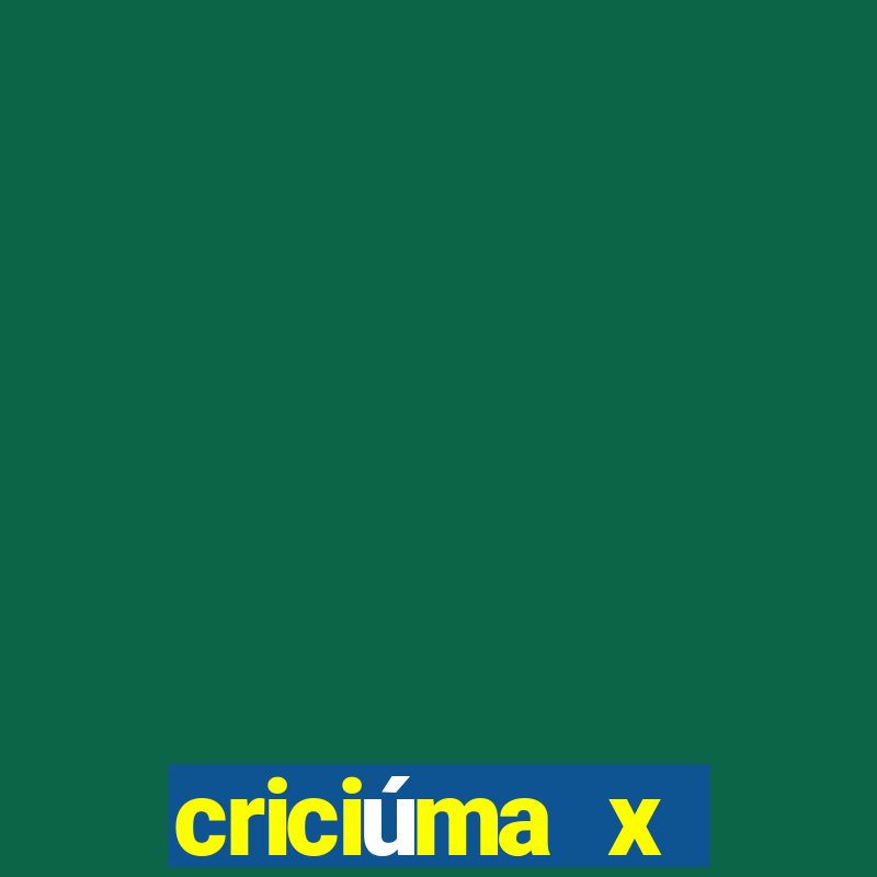 criciúma x cruzeiro palpite