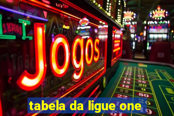 tabela da ligue one