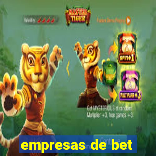 empresas de bet