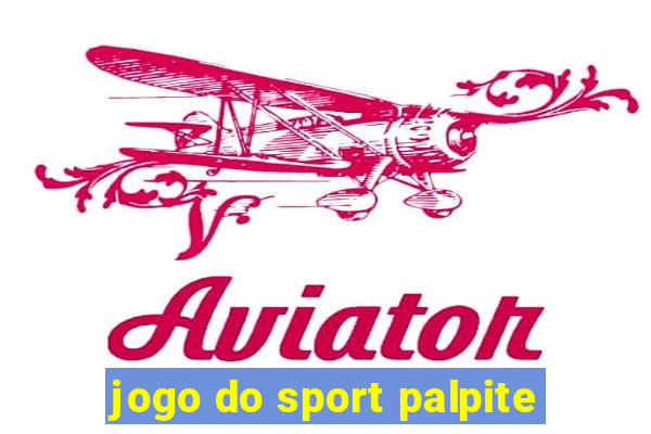 jogo do sport palpite