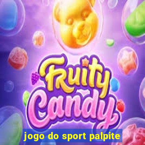 jogo do sport palpite