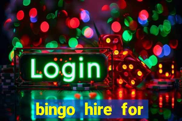 bingo hire for parties leigh