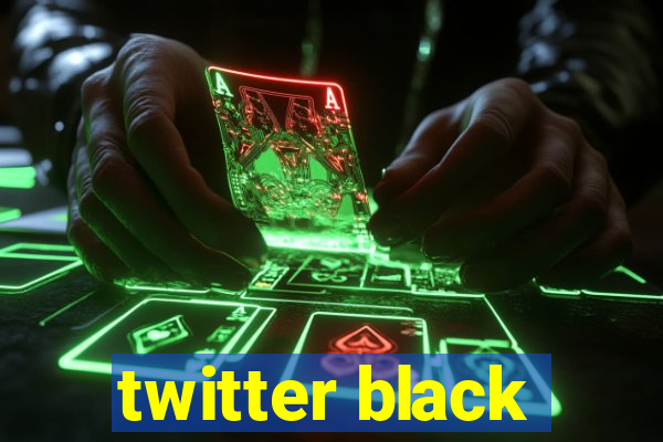 twitter black