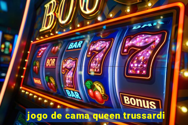 jogo de cama queen trussardi