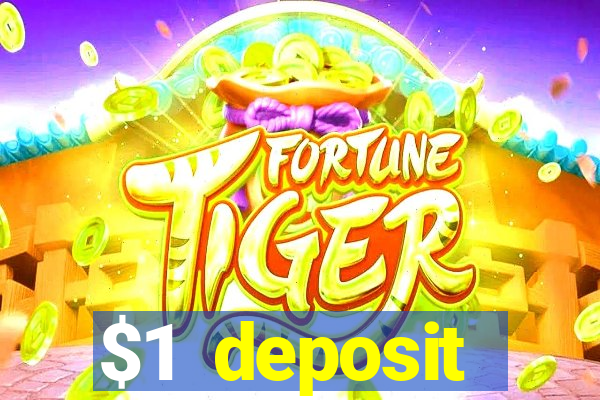 $1 deposit microgaming casino