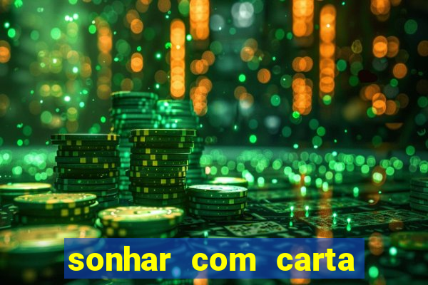 sonhar com carta livro dos sonhos