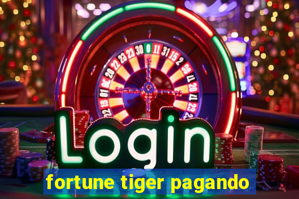 fortune tiger pagando