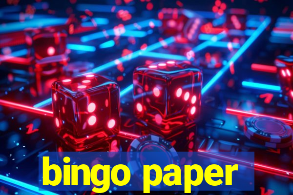 bingo paper