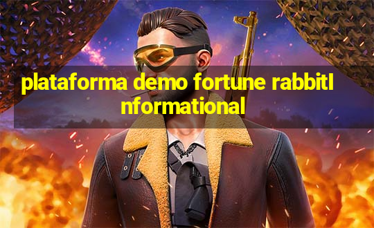 plataforma demo fortune rabbitInformational