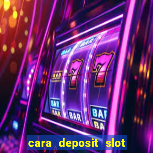 cara deposit slot via dana